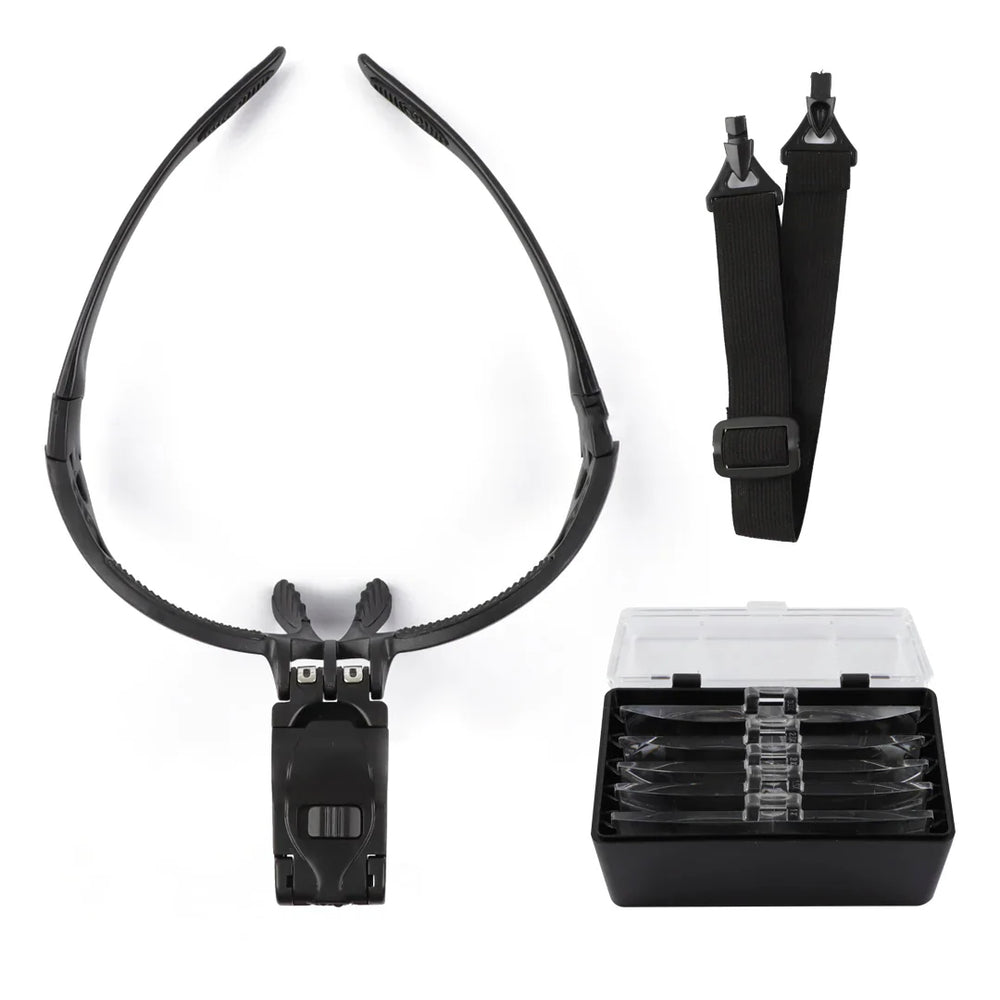 LED Light Magnifying Glasses For Eyelash Extensions - Moonlash