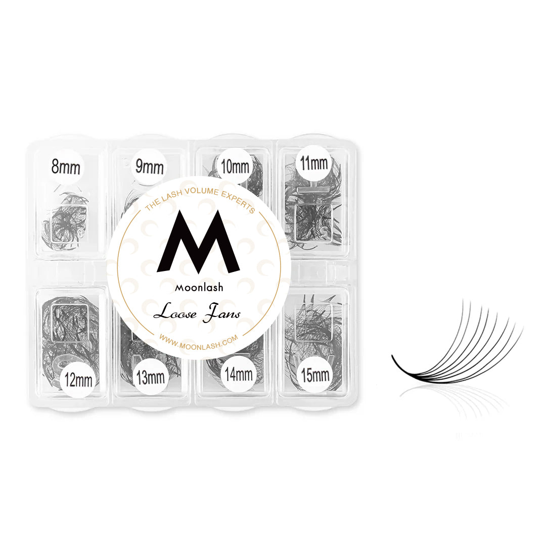 MIXED 8-15MM Promade Loose Fans-600 Fans - Moonlash