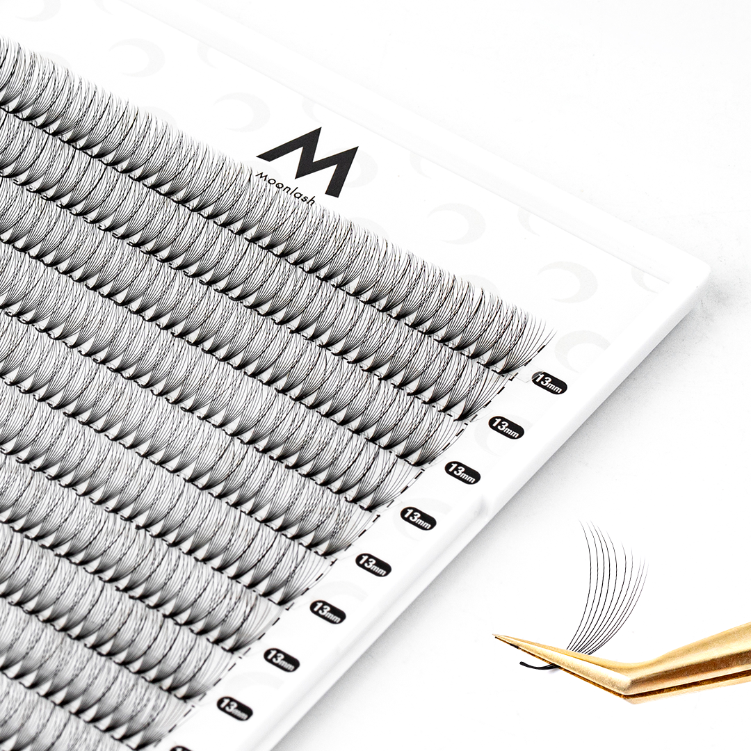 10D Premade Volume Fans Eyelash Extensions 500 Fans 25 Rows