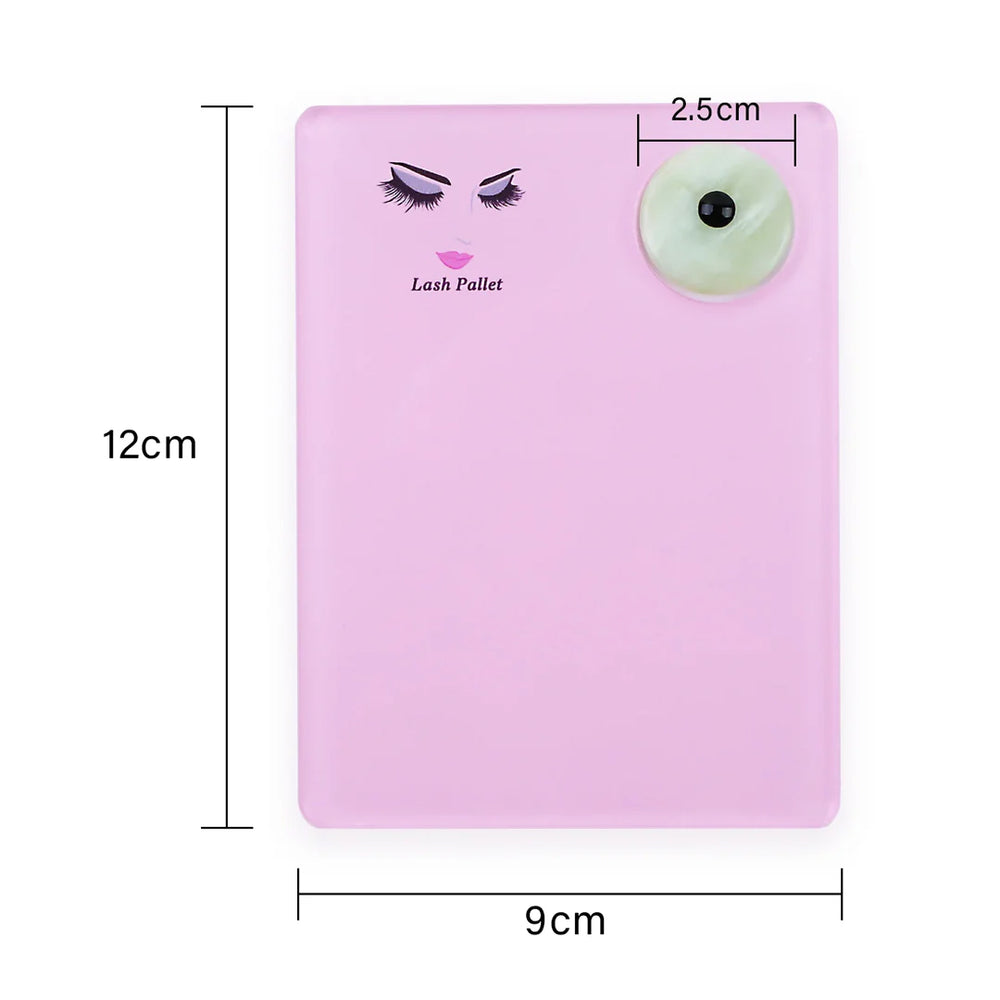 Jade Stone Lash & Glue Holder Pallet - Moonlash