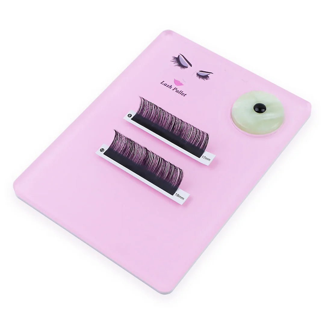 Jade Stone Lash & Glue Holder Pallet - Moonlash