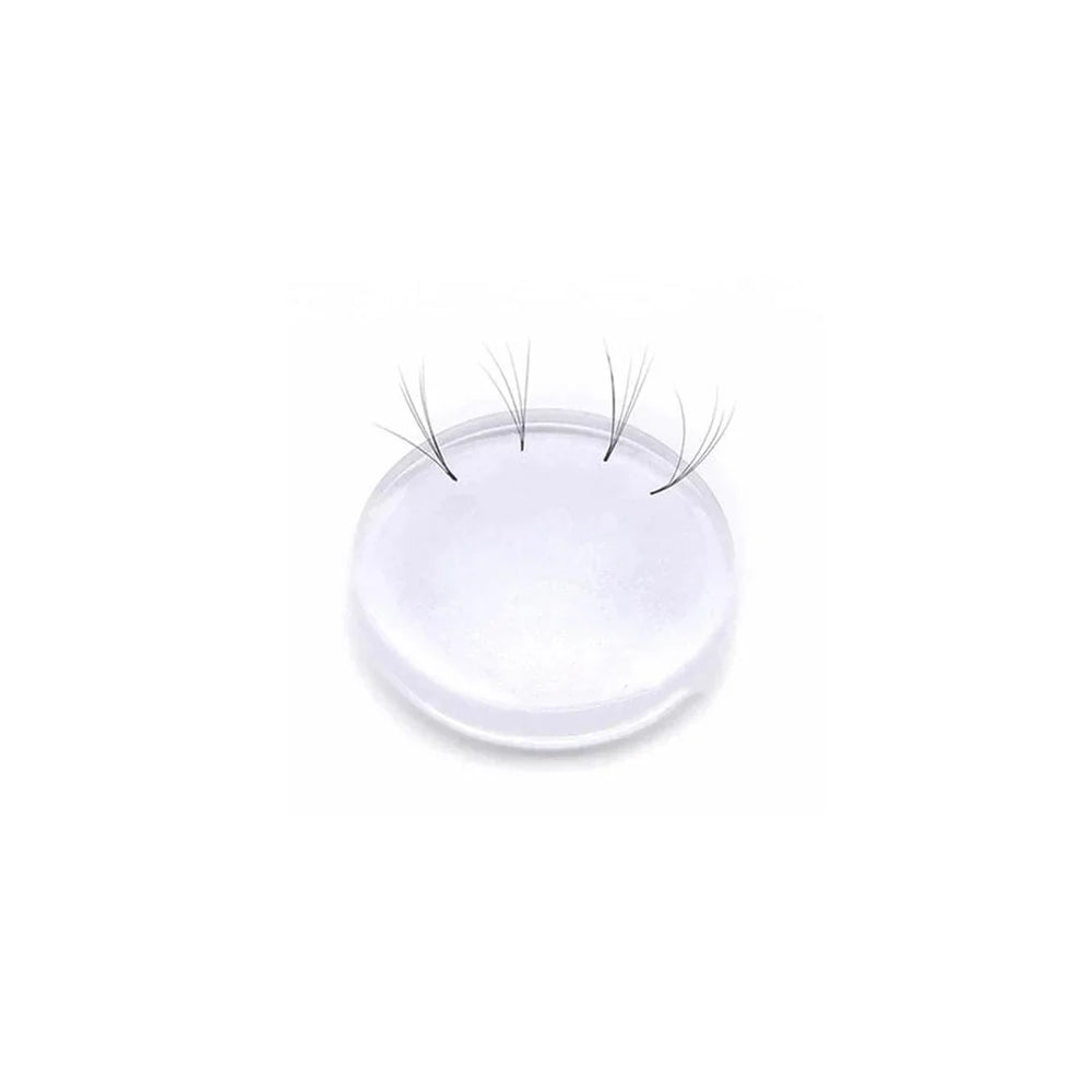 Transparent Round Silicone Holder For Eyelash Extension - Moonlash