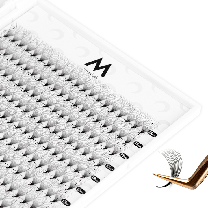 16D Promade Volume Fans Eyelash Extensions 500 Fans 25 Rows