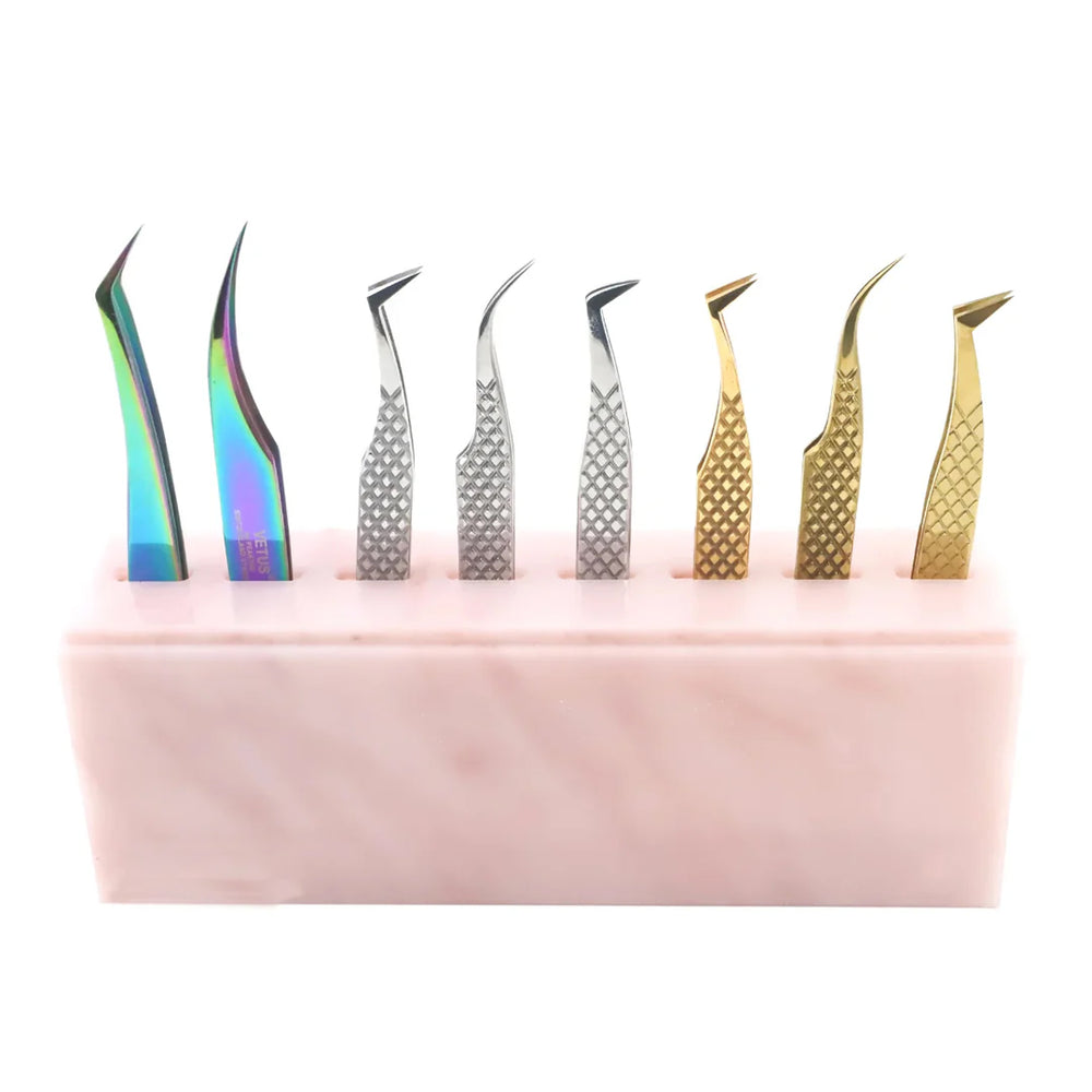 Marble Tweezer Stand-Without Tweezers - Moonlash