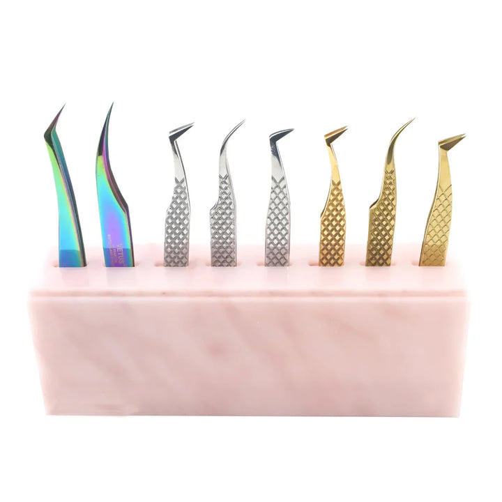 Marble Tweezer Stand-Without Tweezers - Moonlash