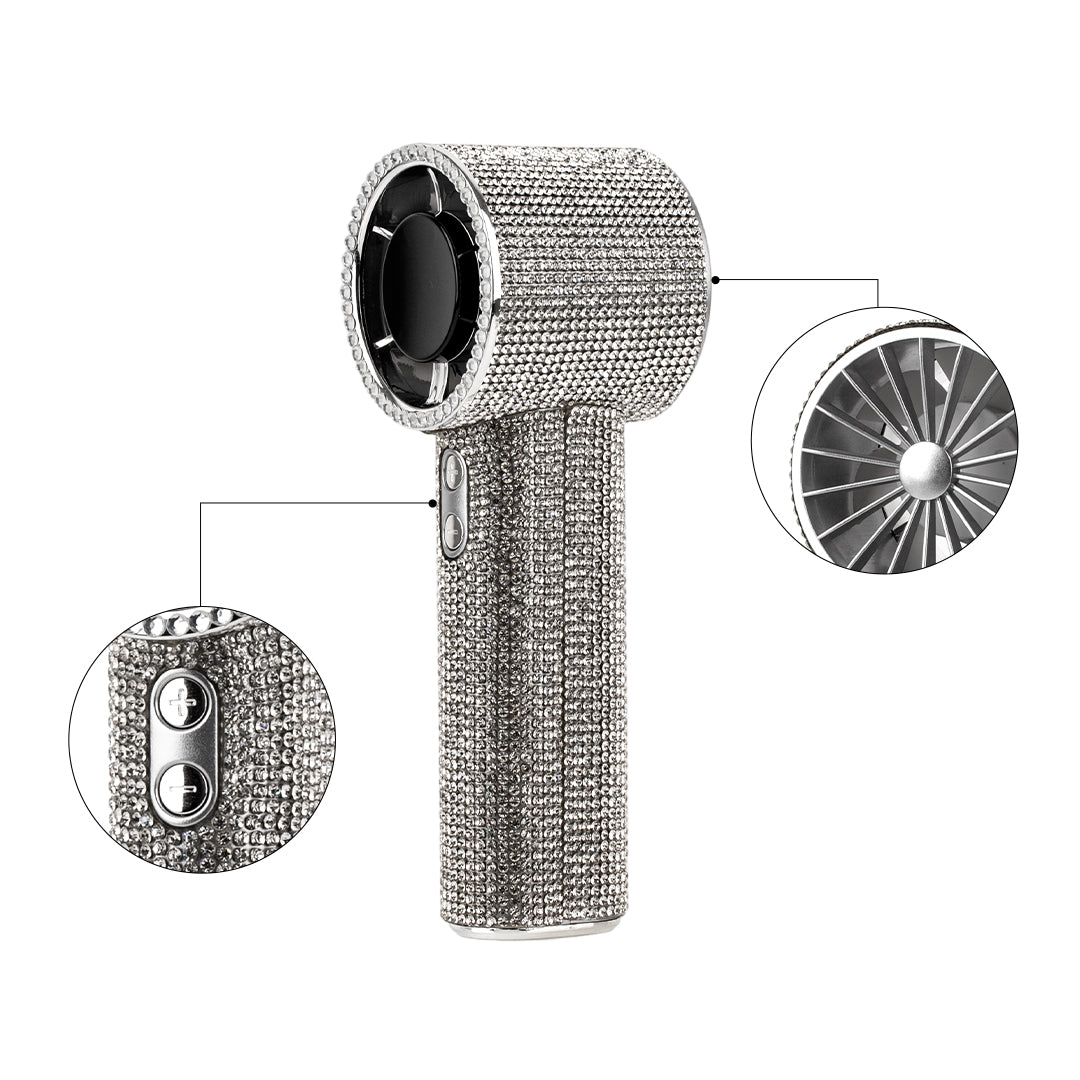 Handheld High-speed Fan for Eyelash Extensions