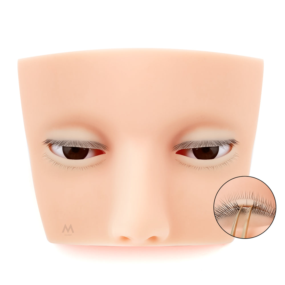 Simulated Silicone Lash Mannequin Heads - Moonlash