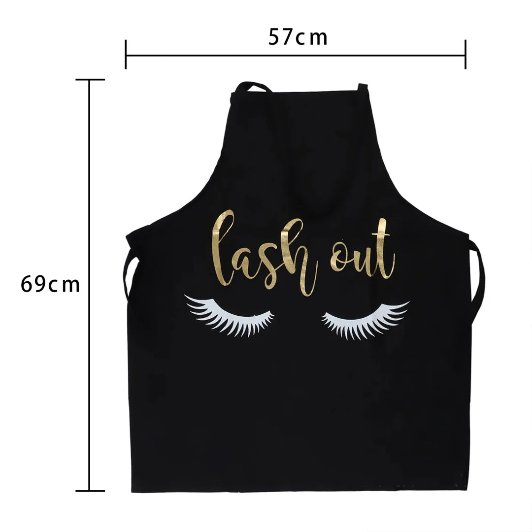 Embroidered Apron For Eyelash Artist - Moonlash