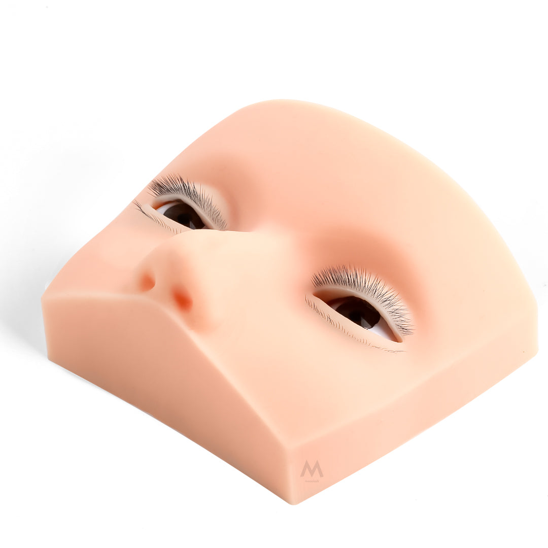 Simulated Silicone Lash Mannequin Heads - Moonlash