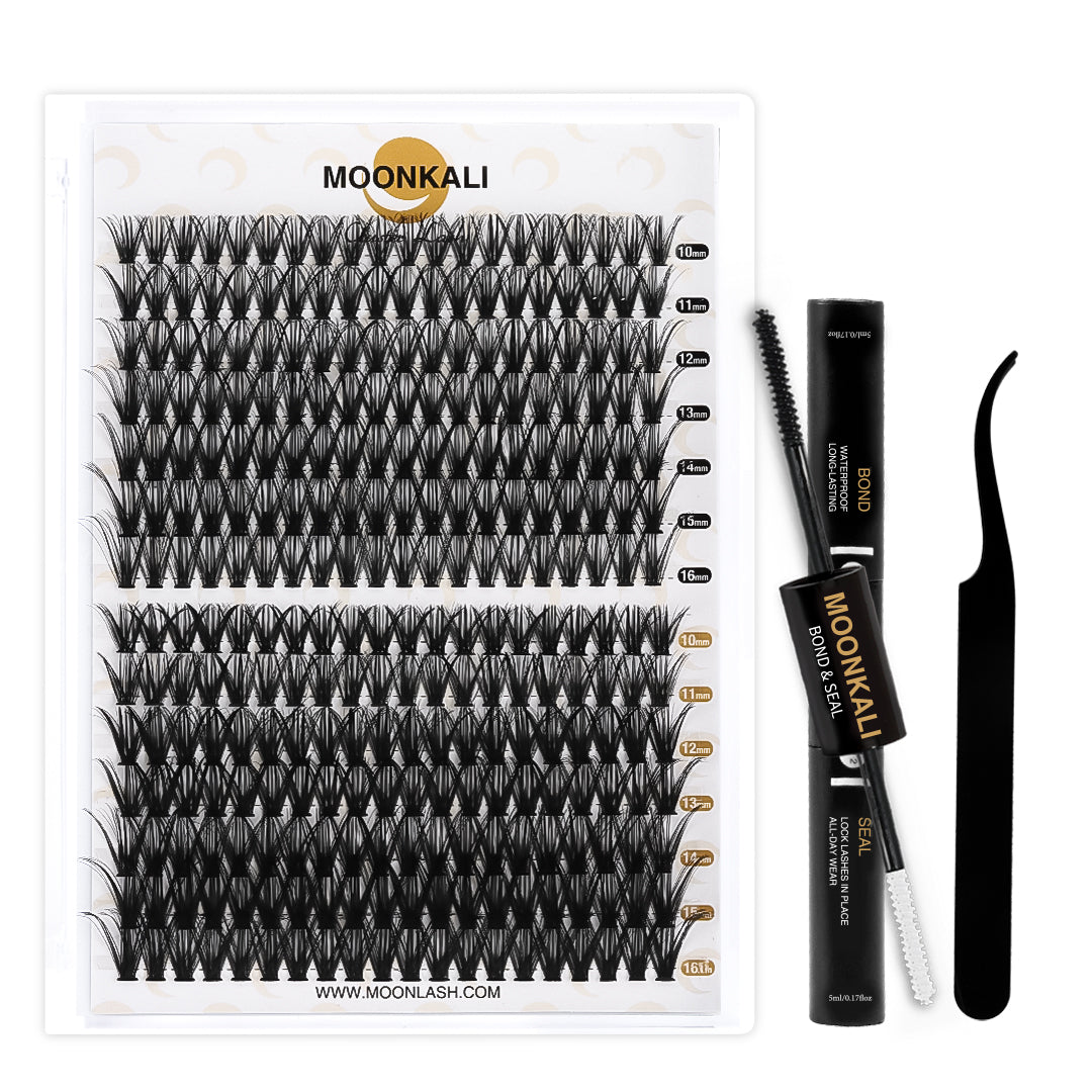 30+40 Lash Clusters DIY Eyelash Extensions - Moonlash