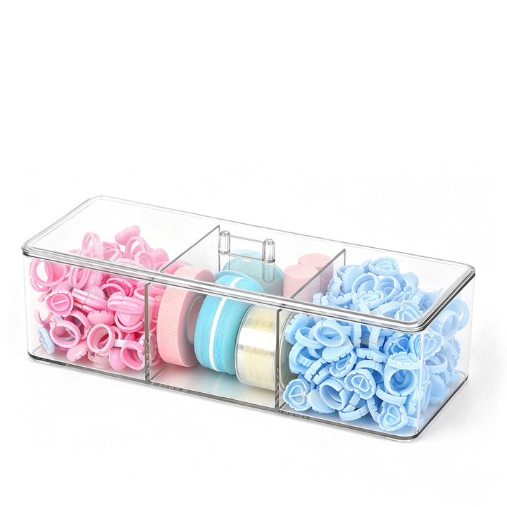3 Compartment Box with Lid