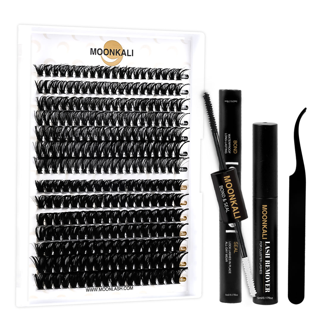 Style 40+60 Lash Clusters Kit DIY Eyelash Extensions - Moonlash