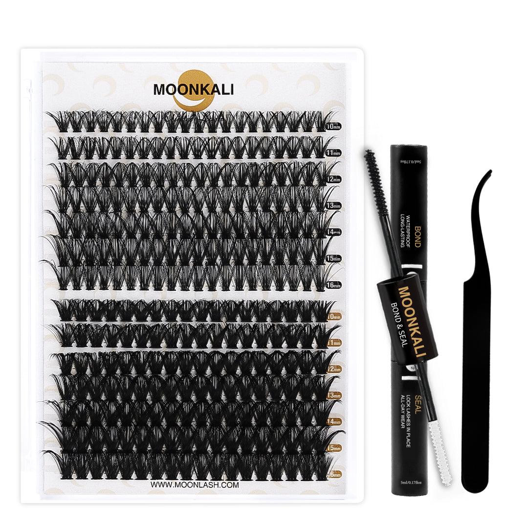 40+60 Lash Clusters DIY Eyelash Extensions - Moonlash