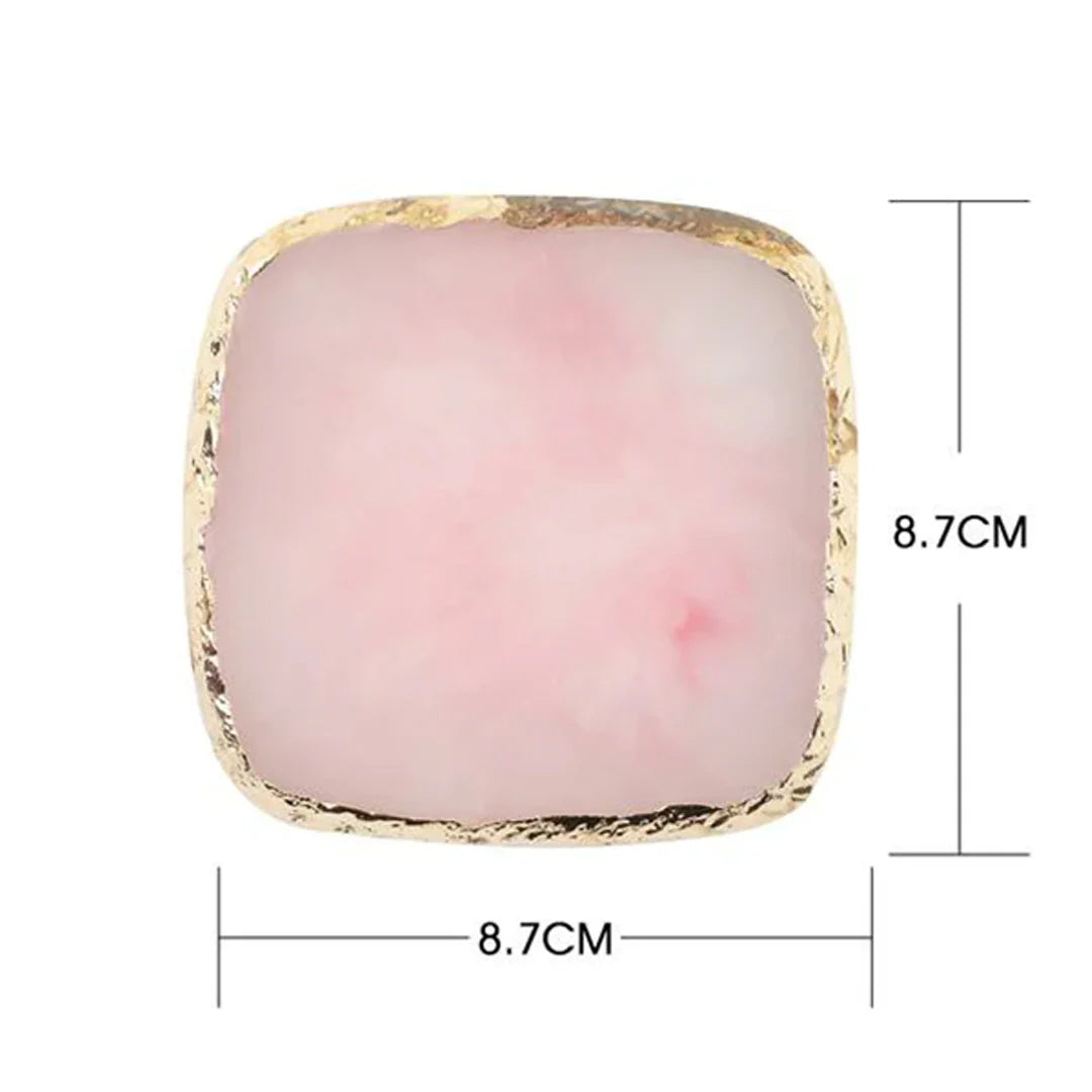 Square Resin Stone Eyelash Extension Holder - Moonlash
