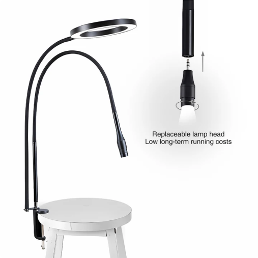 Duo UV/LED Clamp-on Eyelash Glue Lamp