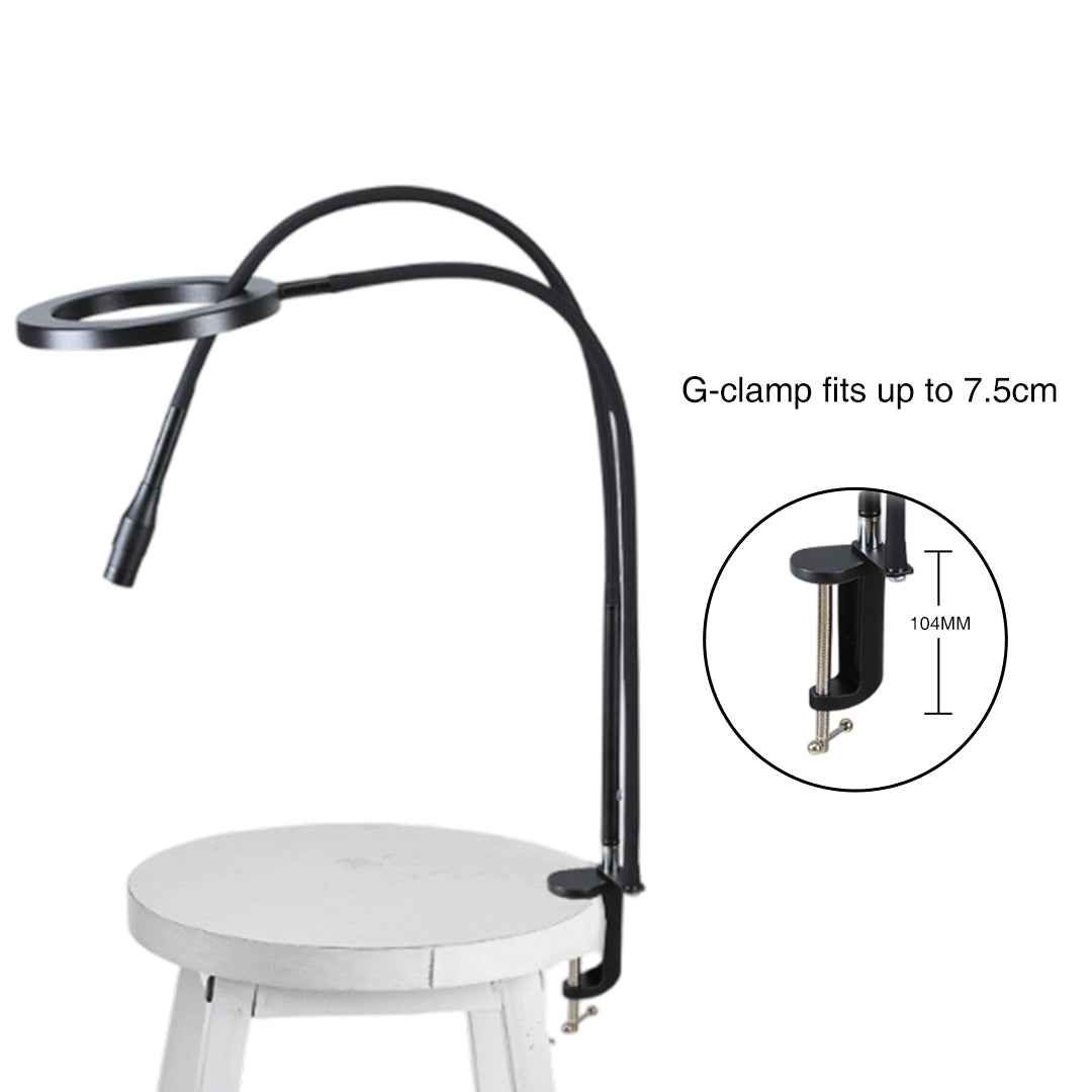 Duo UV/LED Clamp-on Eyelash Glue Lamp