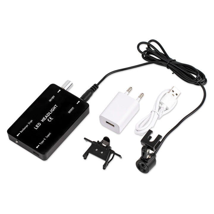 LED Light and Loupes for Eyelash Extension Application