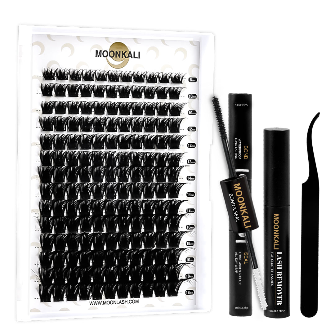Style VA04 Lash Clusters Kit DIY Eyelash Extensions - Moonlash